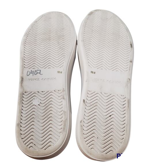 Vince Camuto Shoes Sneakers Womens 9M 40 Slip On Korli 2 Camo Green Platform - Picture 7 of 7